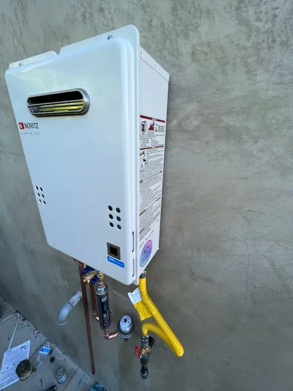 Tankless water heater installation for Cedar Pointe Condominiums homes